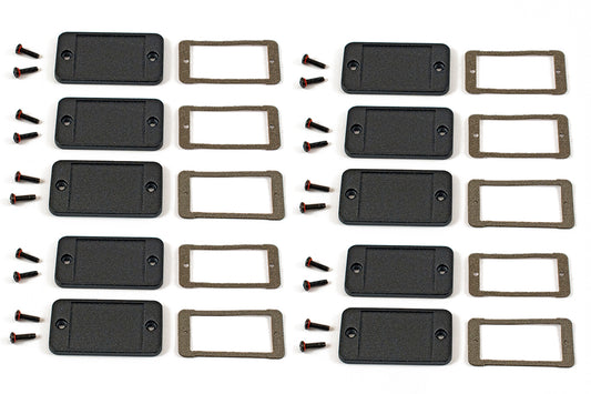 Hammond 1457CEP-10 1457 Series EMI/RFI End Panel Kit, 10-Pack, For 1457C Enclosures.