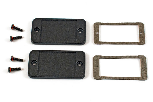 Hammond 1457CEP 1457 Series EMI/RFI End Panel Kit, Pair, For 1457C Enclosures.