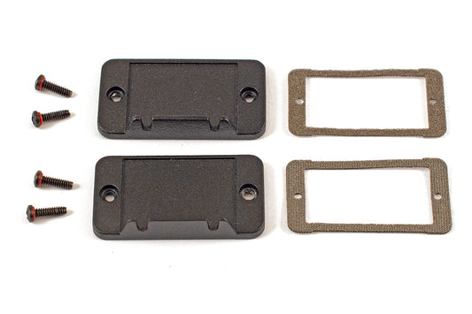 Hammond 1457CEPF 1457 Series EMI/RFI Flanged End Panel Kit, Pair, For 1457C Enclosures.