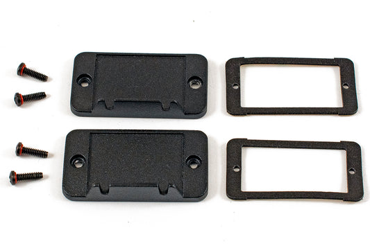 Hammond 1457CWPF 1457 Series Watertight Flanged End Panel Kit, Pair, For 1457C Enclosures.