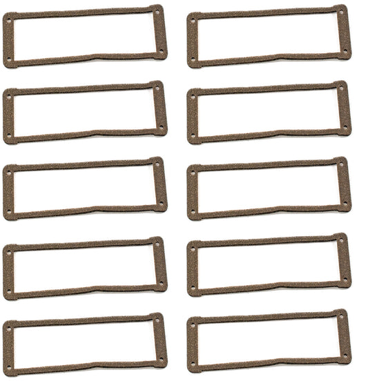 Hammond 1457JEG-10 1457 Series EMI/RFI End Plate Gasket Kit, 10-Pack, For 1457J Enclosures.