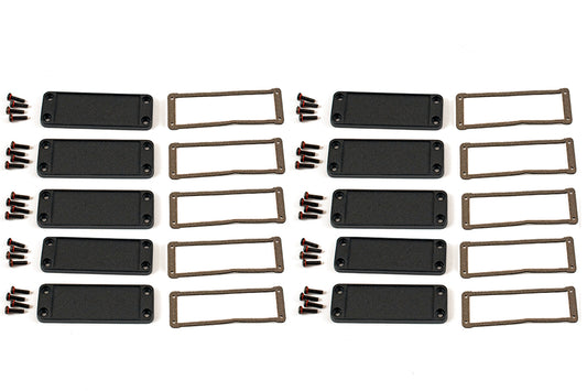Hammond 1457JEP-10 1457 Series EMI/RFI End Panel Kit, 10-Pack, For 1457J Enclosures.