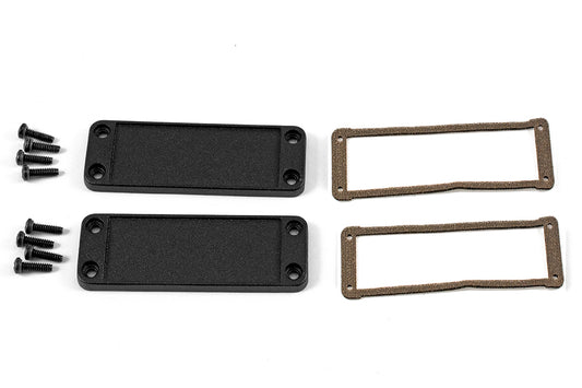Hammond 1457JEP 1457 Series EMI/RFI End Panel Kit, Pair, For 1457J Enclosures.