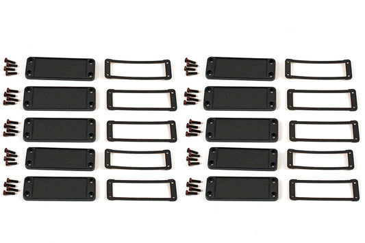 Hammond 1457JWP-10 1457 Series Watertight End Panel Kit, 10-Pack, For 1457J Enclosures.