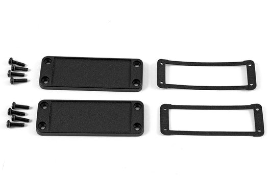Hammond 1457JWP 1457 Series Watertight End Panel Kit, Pair, For 1457J Enclosures.