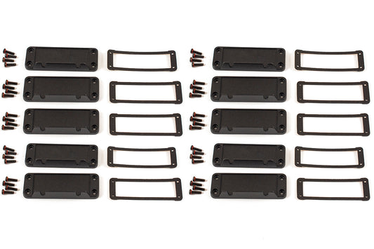 Hammond 1457JWPF-10 1457 Series Watertight Flanged End Panel Kit, 10-Pack, For 1457J Enclosures.