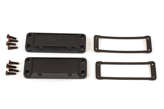Hammond 1457JWPF 1457 Series Watertight Flanged End Panel Kit, Pair, For 1457J Enclosures.
