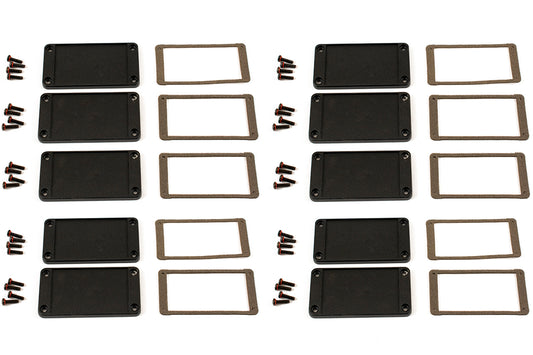 Hammond 1457KEP-10 1457 Series EMI/RFI End Panel Kit, 10-Pack, For 1457K Enclosures.
