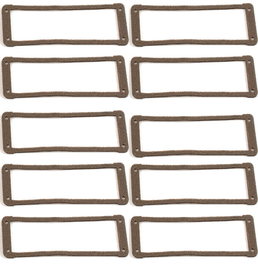 Hammond 1457LEG-10 1457 Series EMI/RFI End Plate Gasket Kit, 10-Pack, For 1457L Enclosures.