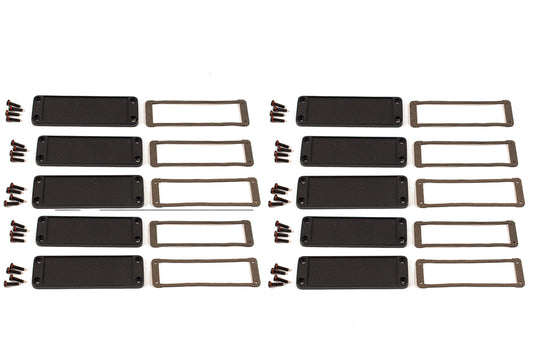 Hammond 1457LEP-10 1457 Series EMI/RFI End Panel Kit, 10-Pack, For 1457L Enclosures.