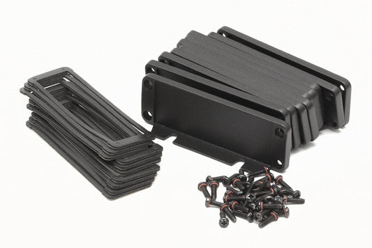 Hammond 1457LWPF-10 1457 Series Watertight Flanged End Panel Kit, 10-Pack, For 1457L Enclosures.