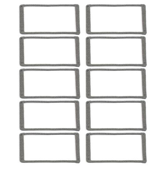 Hammond 1457NEG-10 1457 Series EMI/RFI End Plate Gasket Kit, 10-Pack, For 1457N Enclosures.
