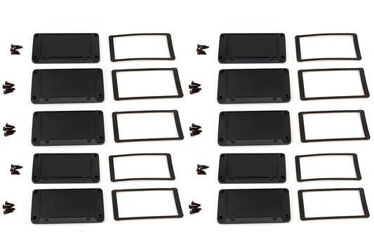 Hammond 1457NWPF-10 1457 Series Watertight Flanged End Panel Kit, 10-Pack, For 1457N Enclosures.