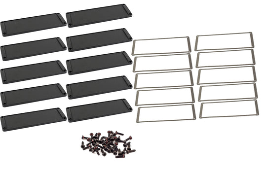 Hammond 1457TEP-10 1457 Series EMI/RFI End Panel Kit, 10-Pack, For 1457T Enclosures.
