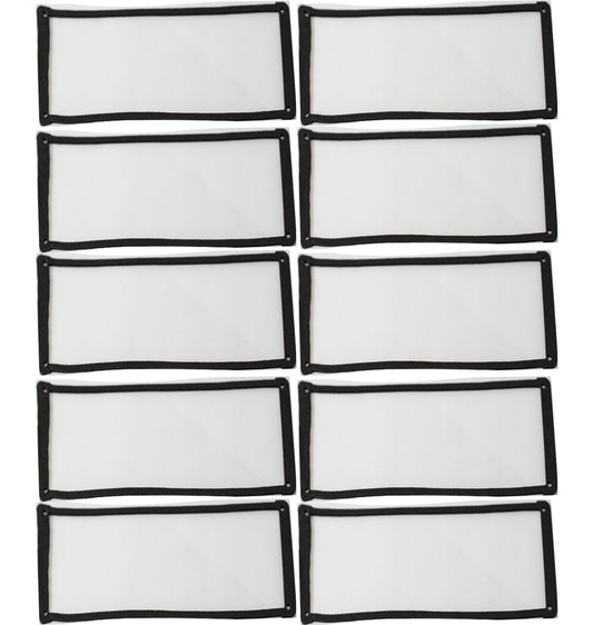 Hammond 1457TPG-10 1457 Series Watertight End Plate Gasket Kit, 10-Pack, For 1457T Enclosures.