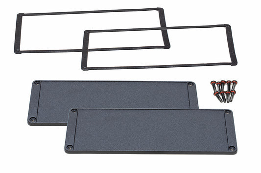 Hammond 1457UWP 1457 Series Watertight End Panel Kit, Pair, For 1457U Enclosures.