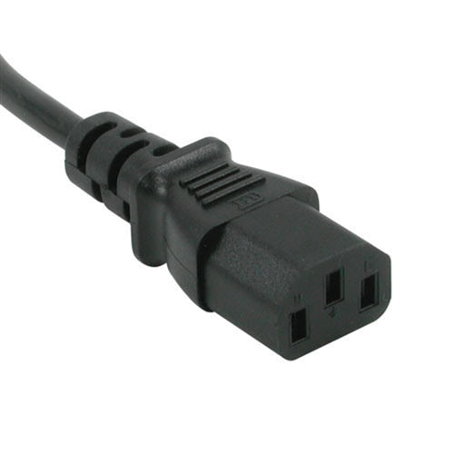 C2G 25ft 18AWG NEMA 5-15P to IEC320C13 Power Cord 14719