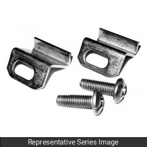 Hammond 1481C14 Door Clamping Hardware, Replacement Clamp Set, Heavy Gauge Stainless Steel, Set of 2.