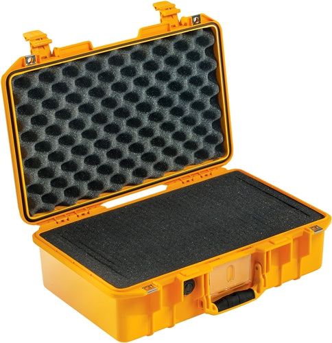 Pelican 1485 Air Case with Foam, Yellow (ID 17.75"L x 10.18"W x 6.15"D) Mfr# 014850-0001-240