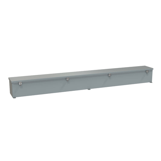 Hammond 1486D60 N4/12 Wiring Trough - 6" x 6" x 60" - Steel/Gray