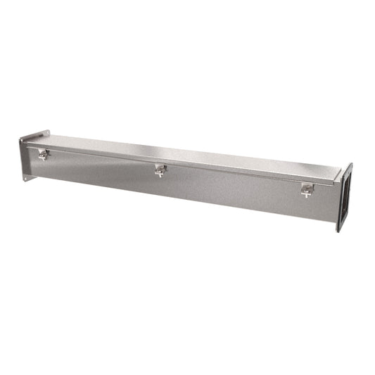 Hammond 1487C36SS Stainless Steel Wireway Straight Section, 36" Length, 4" x 4", 304 Stainless Steel.