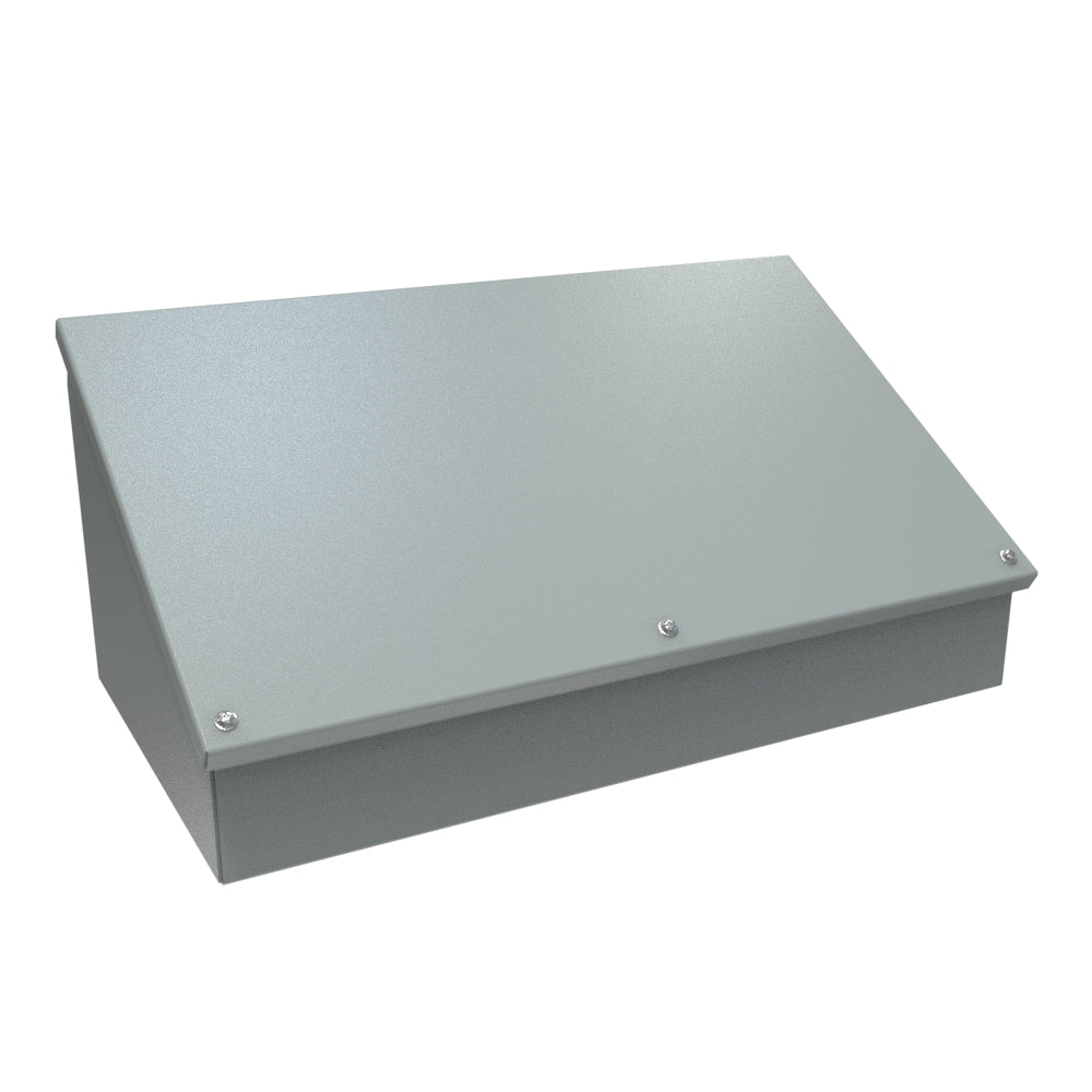 Hammond 1488HL9 N12 Consolet - 12" x 20" x 9.15" - Steel/Gray
