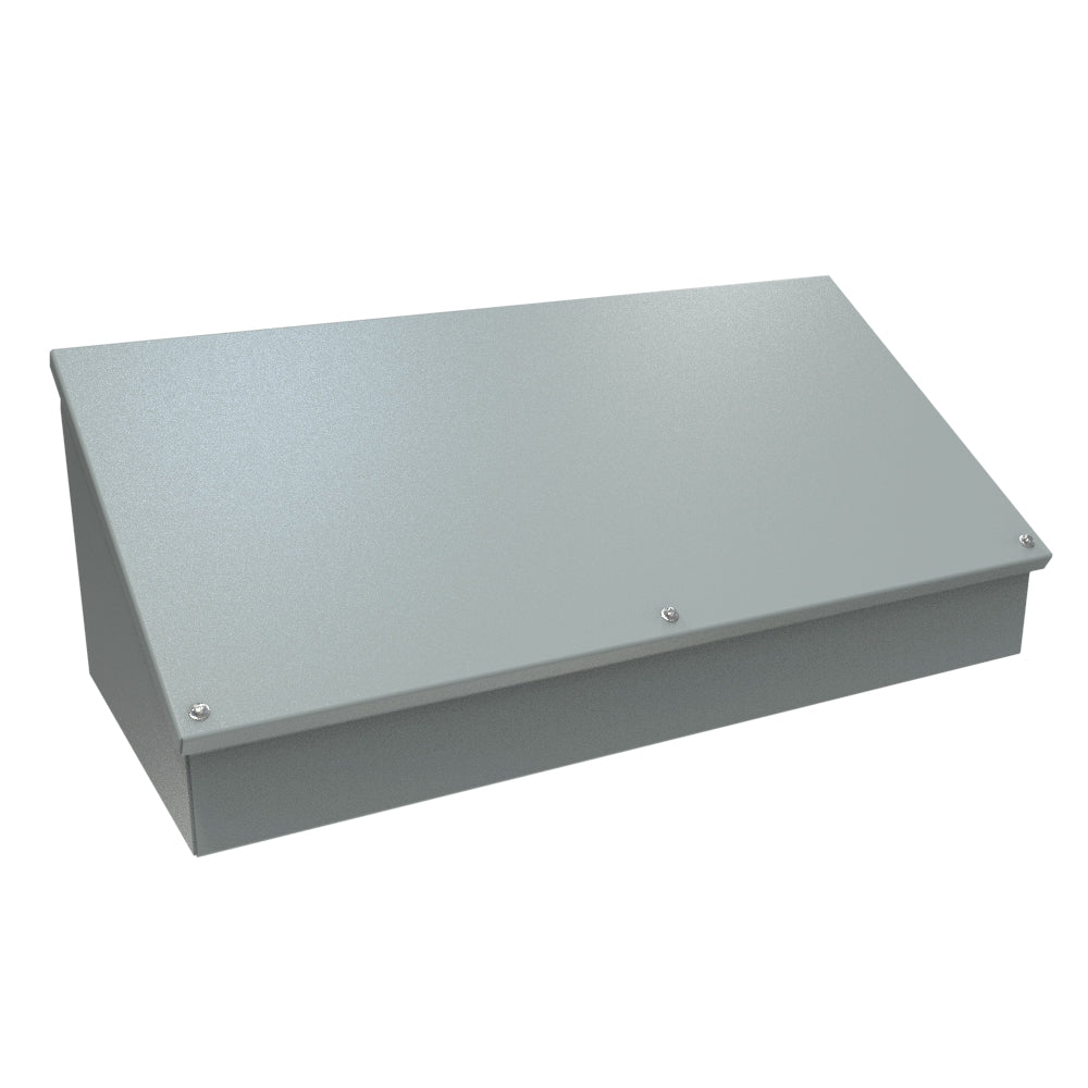 Hammond 1488HN9 N12 Consolet - 12" x 24" x 9.15" - Steel/Gray