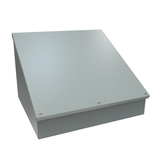 Hammond 1488JJ11 N12 Consolet - 16" x 16" x 11.15" - Steel/Gray