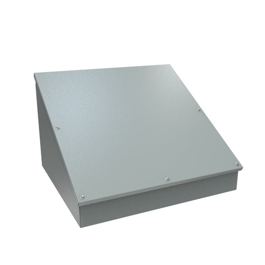 Hammond 1488LL13 N12 Consolet - 20" x 20" x 13.15" - Steel/Gray