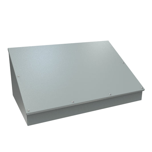 Hammond 1488LQ13 N12 Consolet - 20" x 30" x 13.15" - Steel/Gray
