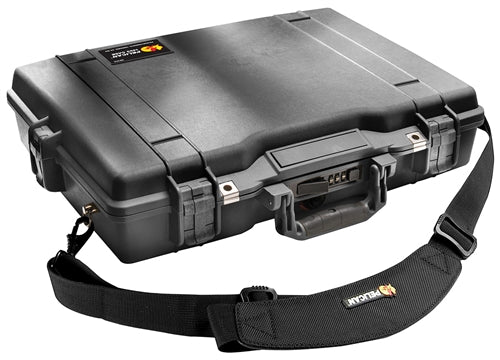 Pelican 1495NF Protector Laptop Case with No Foam (Empty), Black (ID 18.87"L x 13.12"W x 3.81"D) Mfr# 1495-001-110