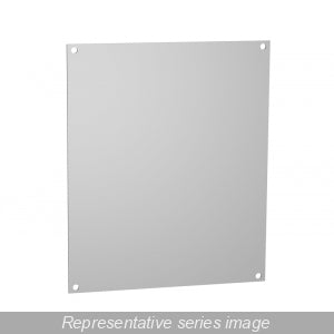 Hammond P1868 Inner Panel - 16.88" x 14.88" - Steel/White