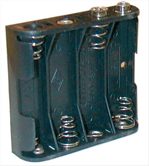 Circuit-Test 150-340 'AA' Battery Holder - 4 Cells, 9V Snap