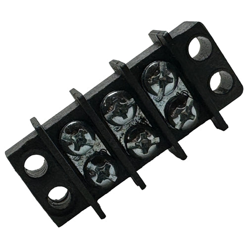 Curtis 1503 Terminal Strip 3 Pole (15A/300V)