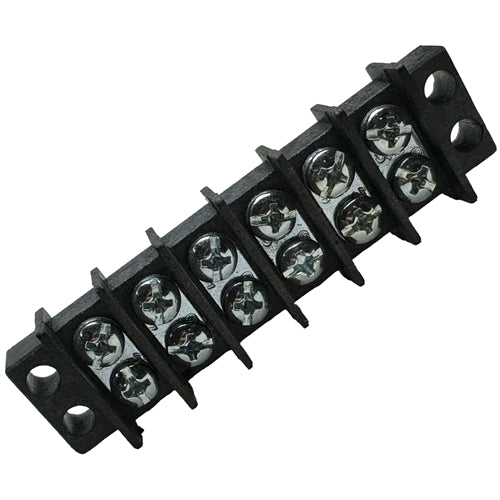 Curtis 1506 Terminal Strip 6 Pole (15A/300V)