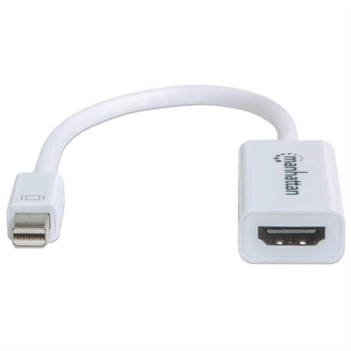 Manhattan 151399 Passive Mini Displayport to HDMI Adapter, Mini Displayport Male to HDMI Female, 1080p@60Hz