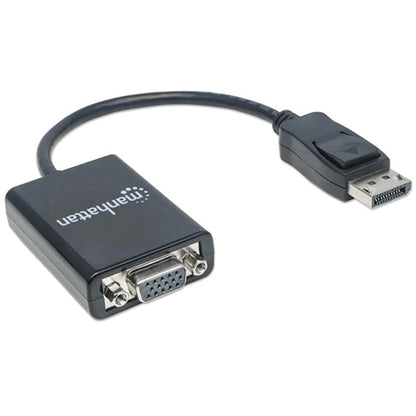 Manhattan 151962 Displayport to VGA Converter Cable, Displayport Male to VGA HD15 Female Adapter, 15cm