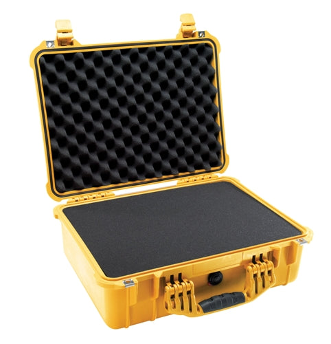 Pelican 1520 Protector Case with Foam, Yellow (ID 18.06"L x 12.89"W x 6.72"D) Mfr# 1520-000-240