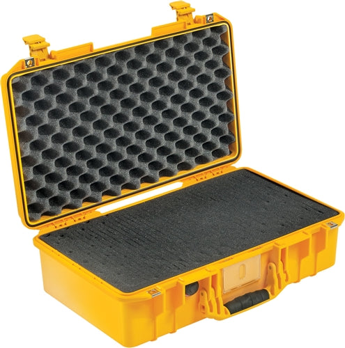 Pelican 1525 Air Case with Foam, Yellow (ID 20.50"L x 11.31"W x 6.75"D) Mfr# 015250-0001-240