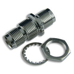 TCC 15-34-DGN TNC Bulkhead Connector (Female to Female)