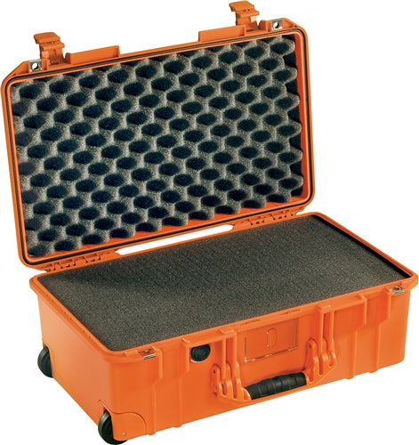 Pelican 1535 Air Carry-On Case with Foam, Orange (ID 20.39"L x 11.20"W x 7.21"D) Mfr# 015350-0002-150
