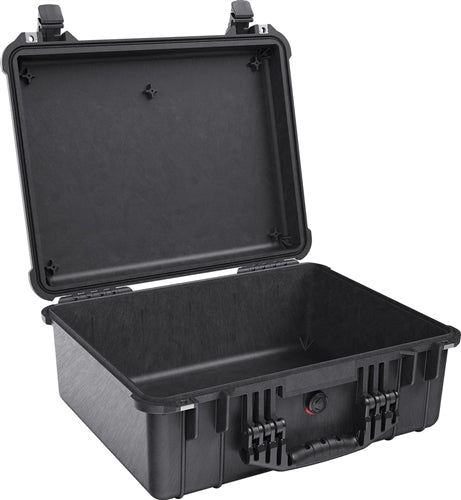 Pelican 1550NF Protector Case with No Foam (Empty), Black (ID 18.63"L x 14.18"W x 7.72"D) Mfr# 1550-001-110