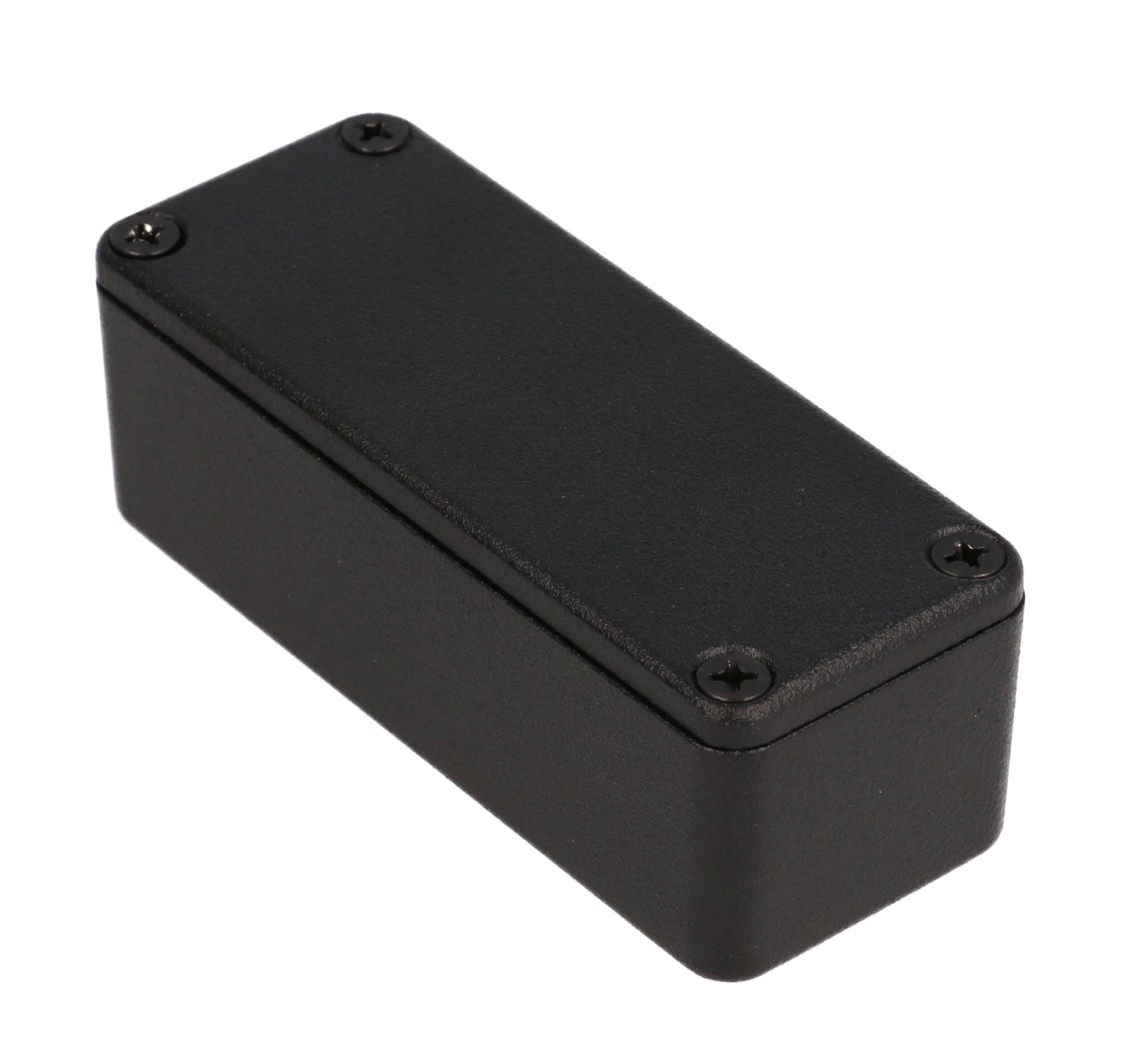 Hammond 1550ABK Black Diecast Aluminum Enclosure 3.5" x 1.38" x 1.02"
