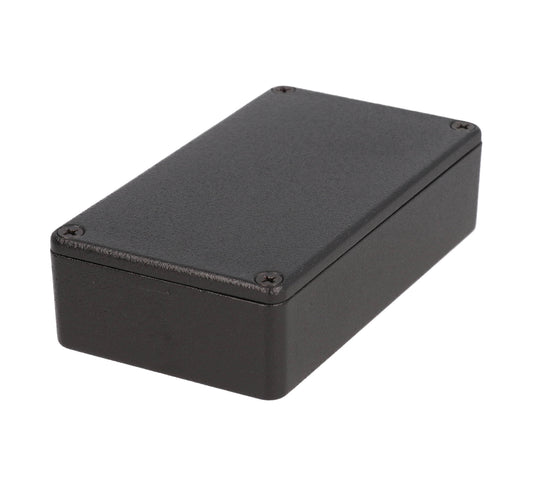 Hammond 1550BBK Black Diecast Aluminum Enclosure 4.51" x 2.52" x 1.02"