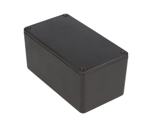 Hammond 1550DBK Black Diecast Aluminum Enclosure 4.51" x 2.52" x 2.01"