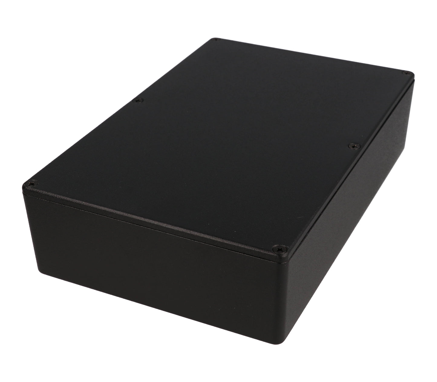 Hammond 1550GBK Black Diecast Aluminum Enclosure 8.74" x 5.75" x 2.01"