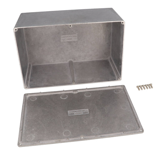 Hammond 1550H Diecast Aluminum Enclosure 8.74" x 5.75" x 3.98"