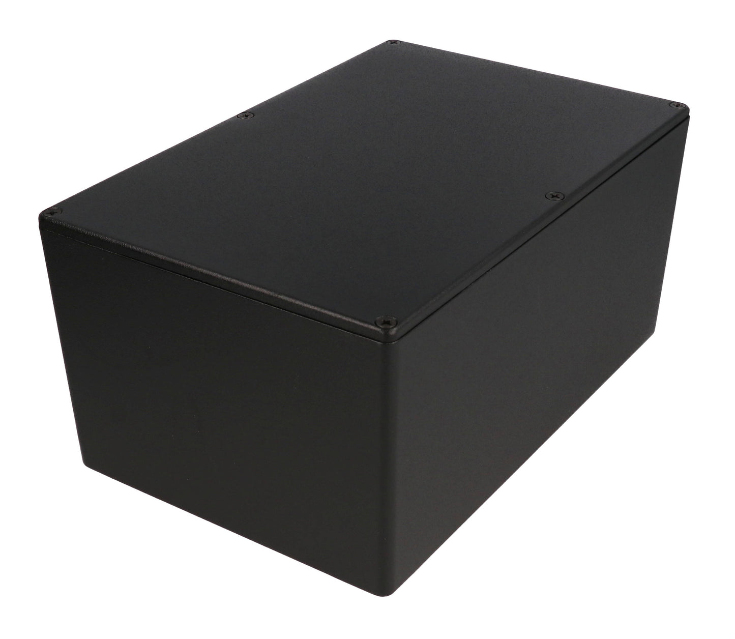 Hammond 1550HBK Black Diecast Aluminum Enclosure 8.74" x 5.75" x 3.98"