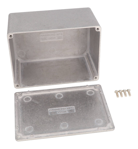 Hammond 1550K Diecast Aluminum Enclosure 5.51" x 4.02" x 2.85"