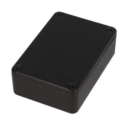 Hammond 1550PBK Black Diecast Aluminum Enclosure 3.15" x 2.17" x 0.83"